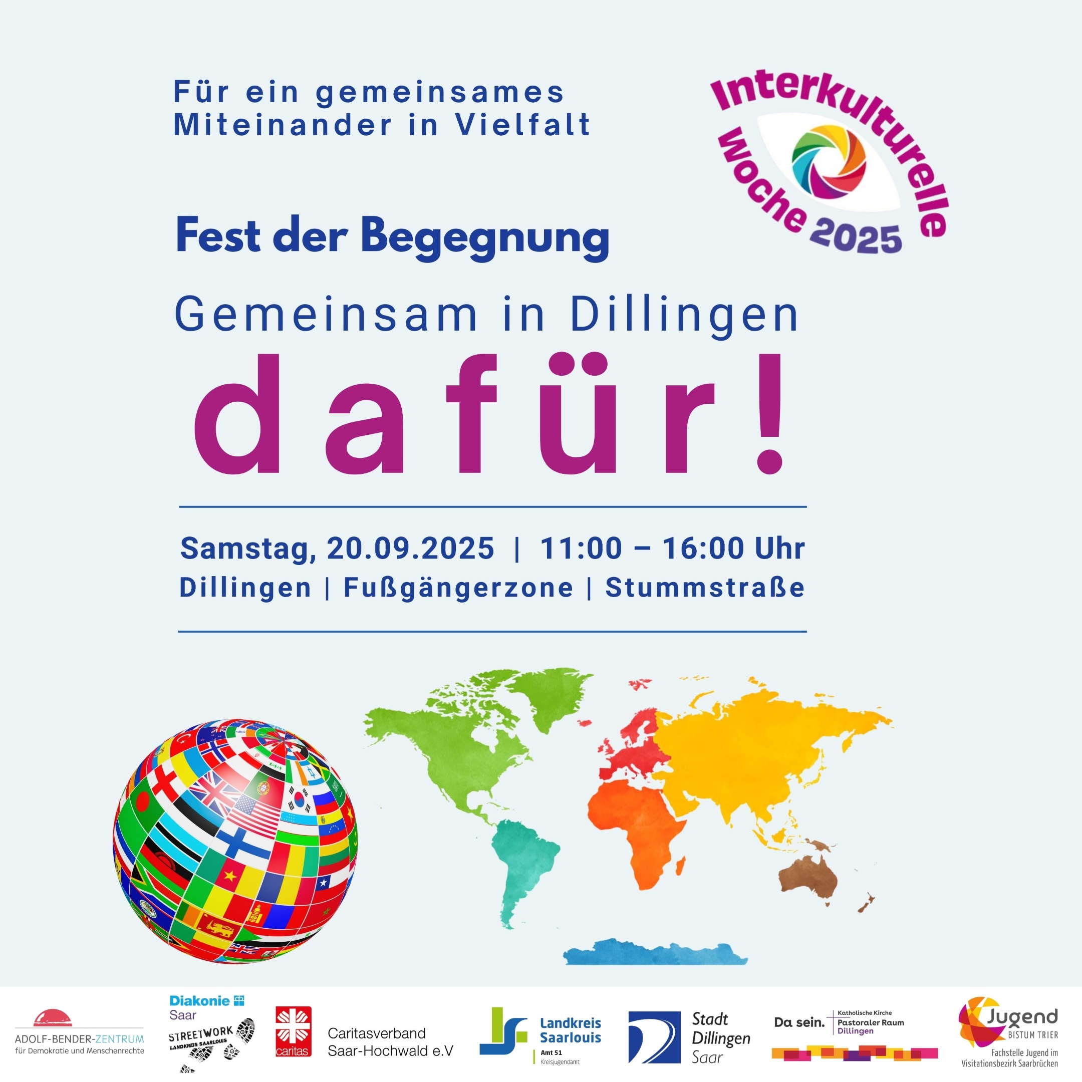 Gemeinsam in Dillingen (Instagram Post)