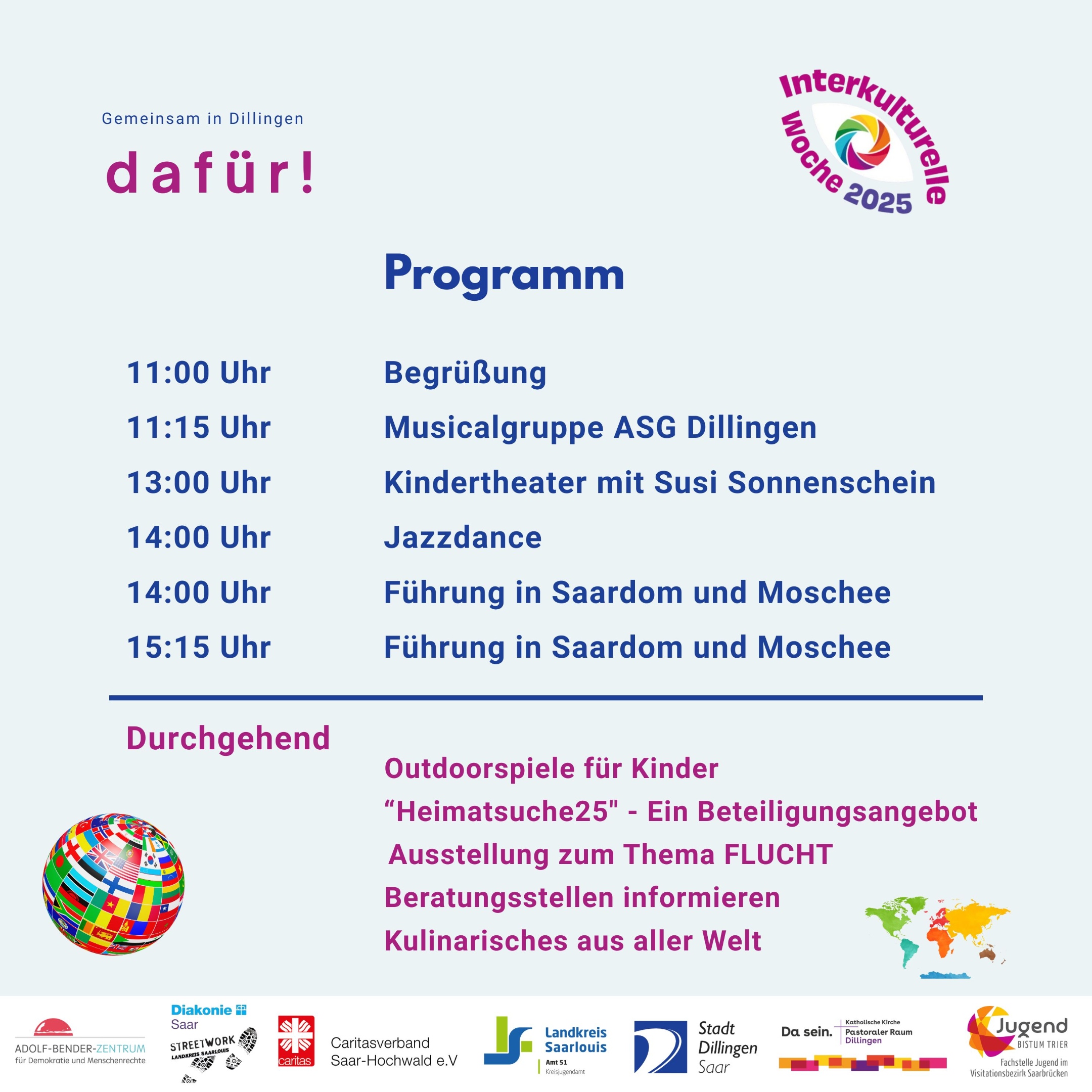 Gemeinsam in Dillingen_Programm (instagram Post)